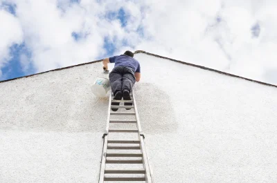 Peinture extérieure à Monhoudou — façades et ravalement
